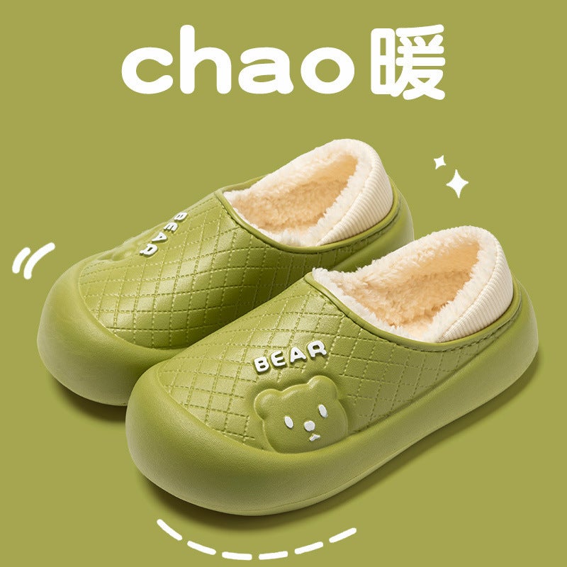 Cotton Slippers Women'S Household Indoor Warm Home Shoes Couple Slippers Men'S Winter Home Shoes Manufacturers - Image 4